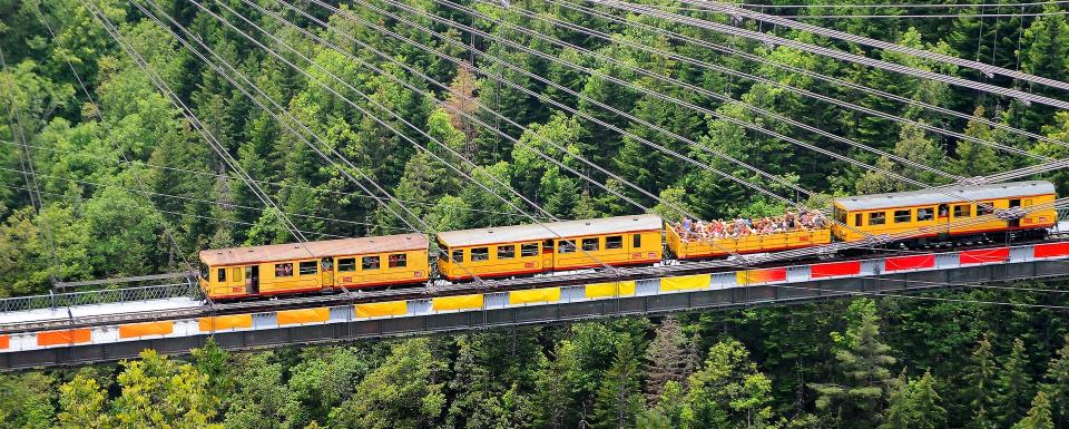 Train jaune de Cerdagne  ©Office de Tourisme de Font Romeu