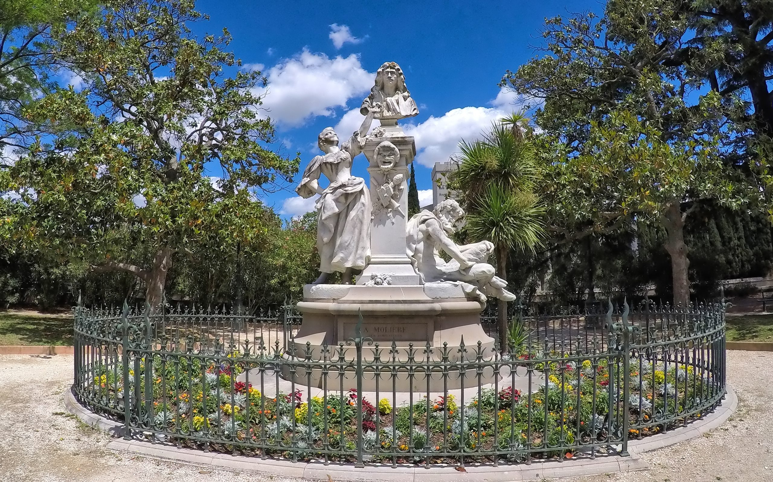 Statue de Molière à Pézenas -