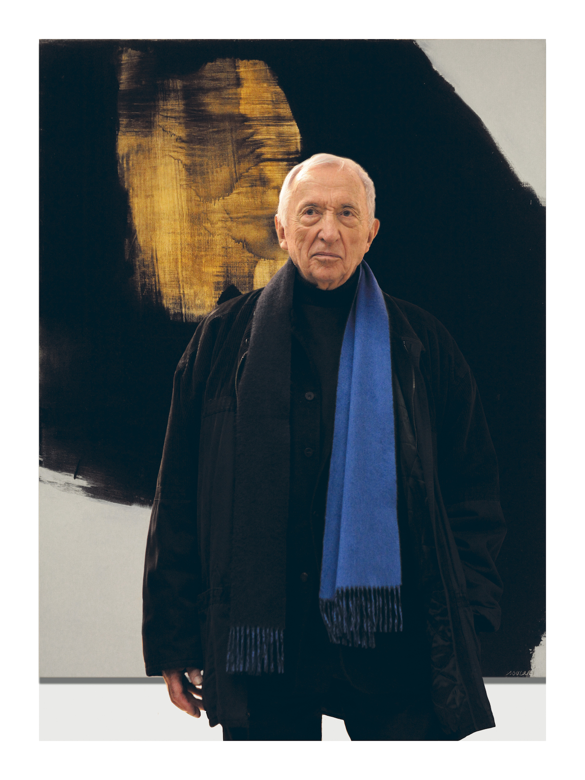 Portrait P_Soulages© Gaston Bergeret