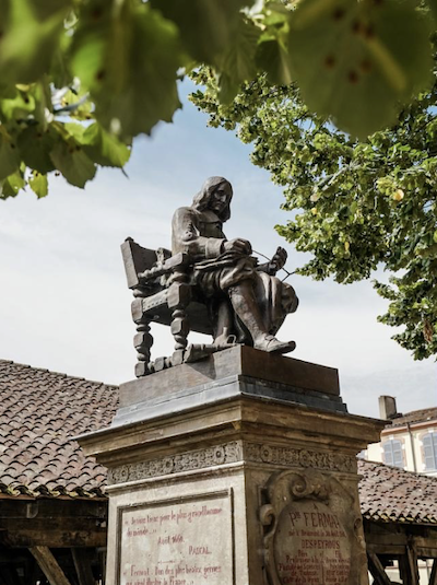 Statue Pierre de Fermat©OT Beaumont de Lomagne_ADT82_DR