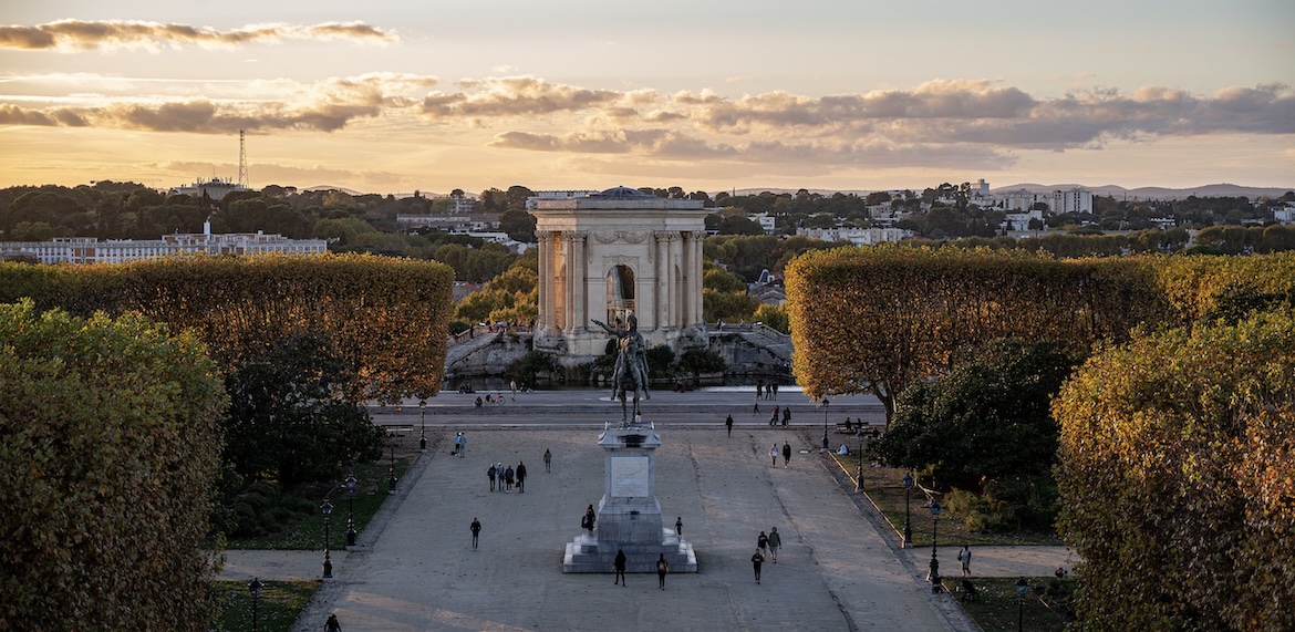 Montpellier_place du Peyrou© G-Payen_CRTLOccitanie