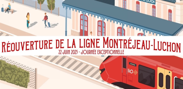 Réouverture de la ligne Montréjeau-Luchon